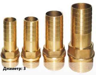Штуцер 3" Сталь: 08Х18Н10Т точеный ГОСТ: ОСТ 24-125-11-89